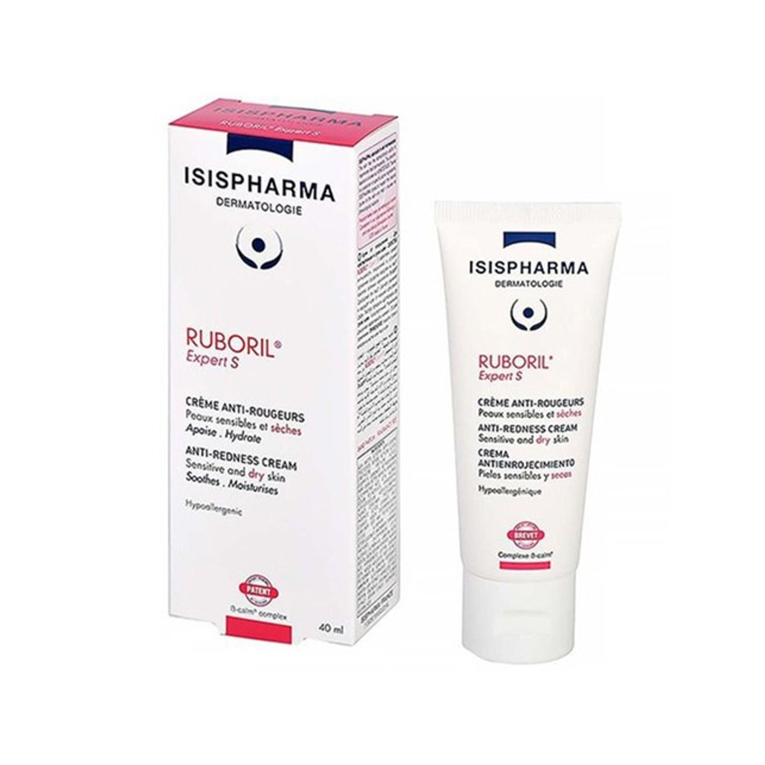 Crema antiroseata Isispharma Ruboril expert S, 40 ml fotografia produsului