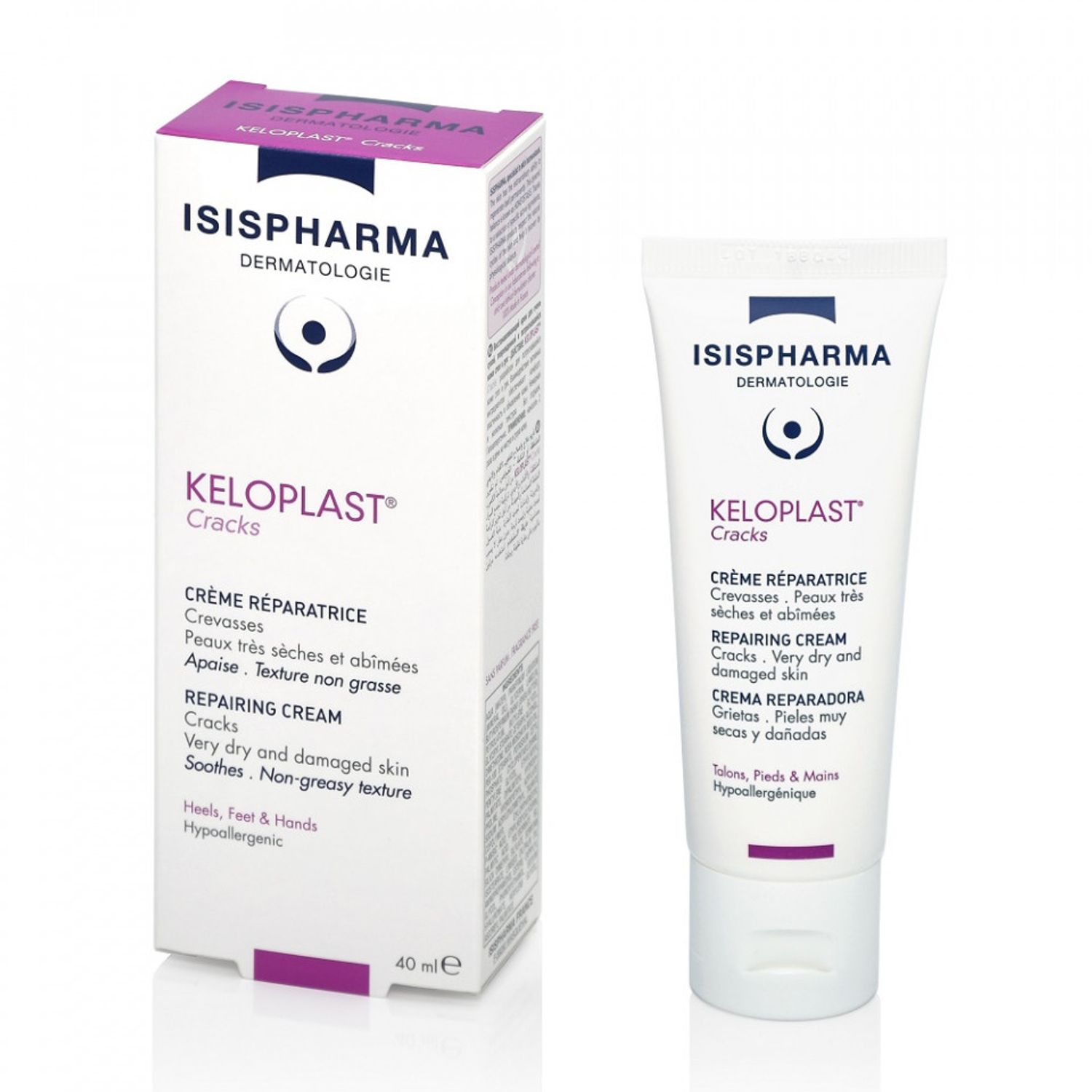 Crema reparatoare Isispharma Keloplast cracks, 40 ml fotografia produsului