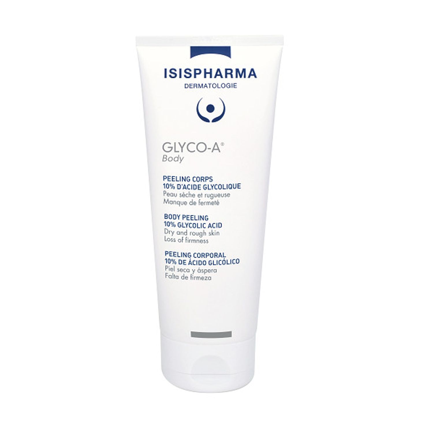 Crema de corp cu 10% acid glicolic Isispharma Glyco-A Body, 200 ml fotografia produsului