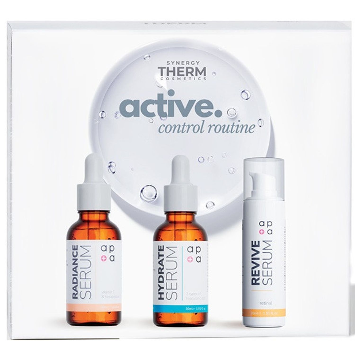 Set Active Control Routine, Synergy Therm, Serum Radiance Vitamina C Lipozomala fotografia produsului