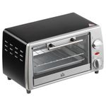 HOMCOM Cuptor Electric 10L cu Gratar si Tava Temperatura Reglabila Timer fotografia produsului View 3 S