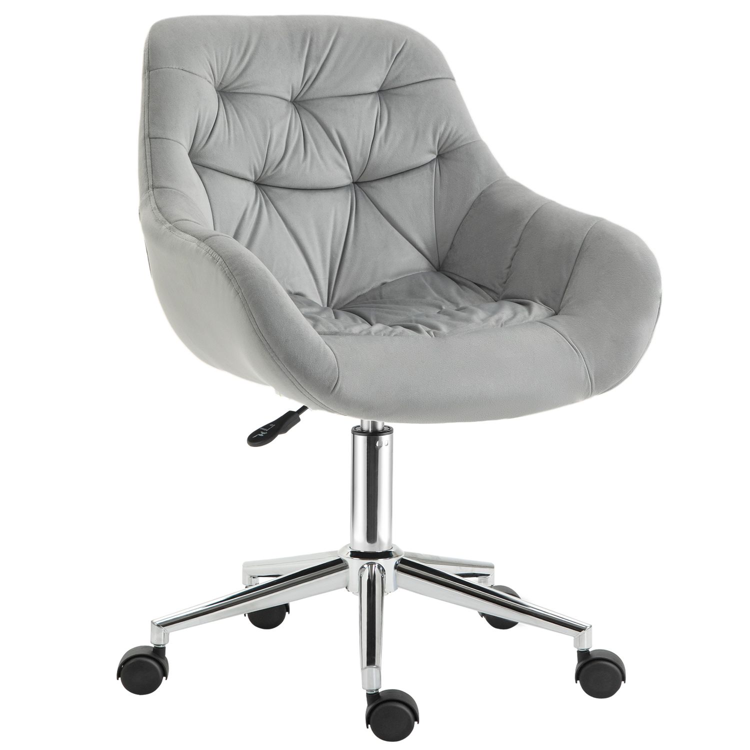 Vinsetto scaun ergonomic de birou, 59x58x80-90 cm, gri fotografia produsului