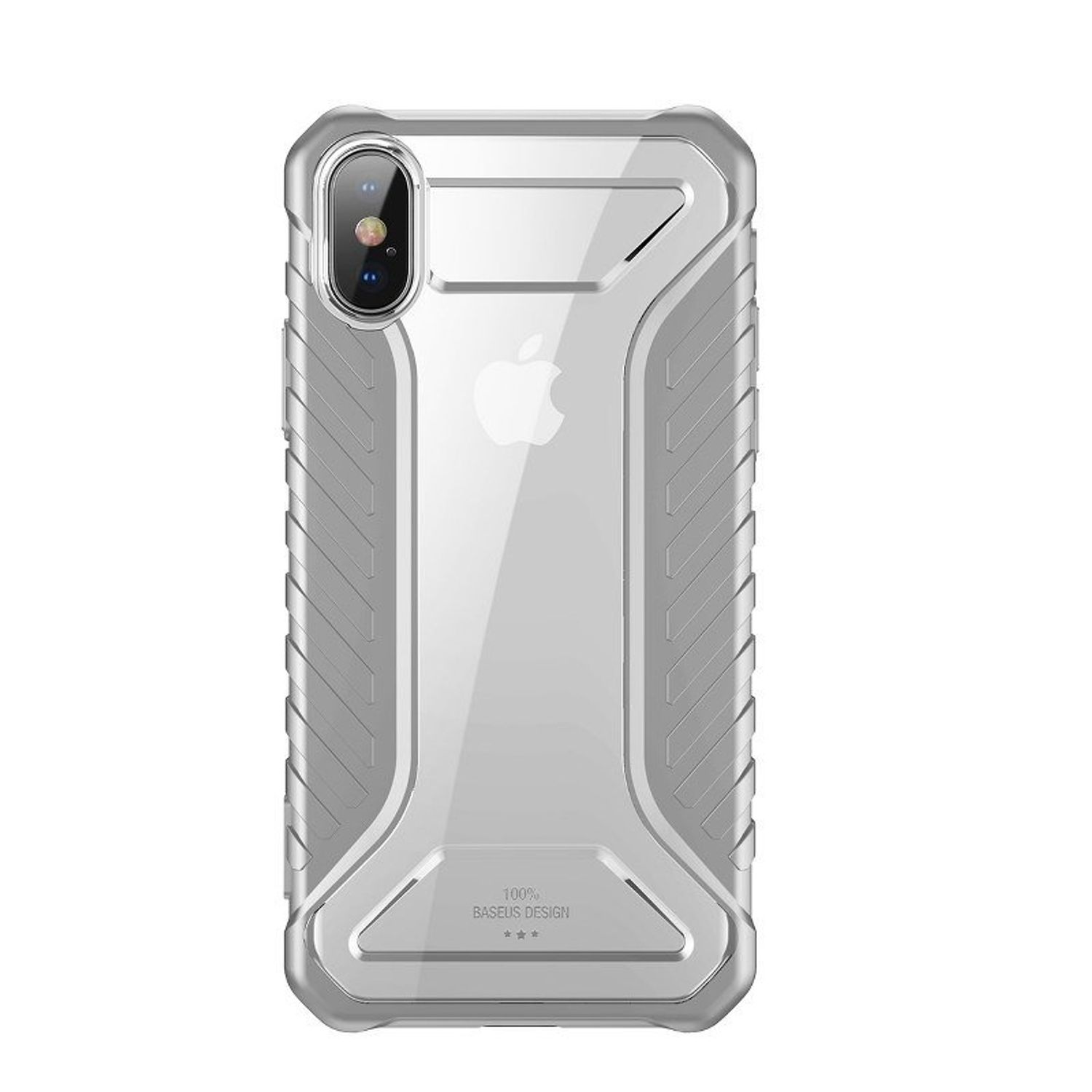Husa pentru Apple iPhone XS Max, Baseus Michelin Case, Gri, 6.5 inch fotografia produsului