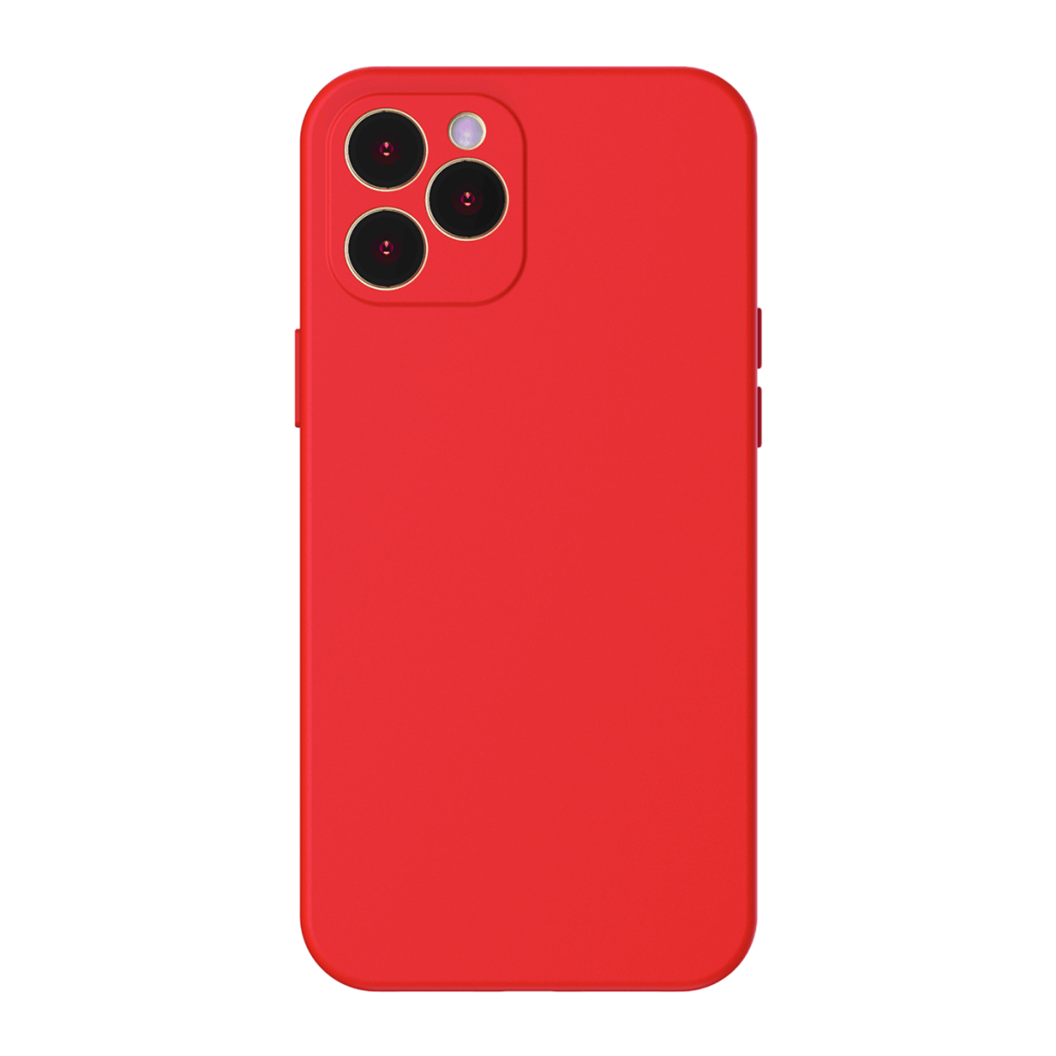 Husa pentru Apple iPhone 12 Pro, Baseus Protective Case, Silicon, Rosu, 6.1 inch fotografia produsului