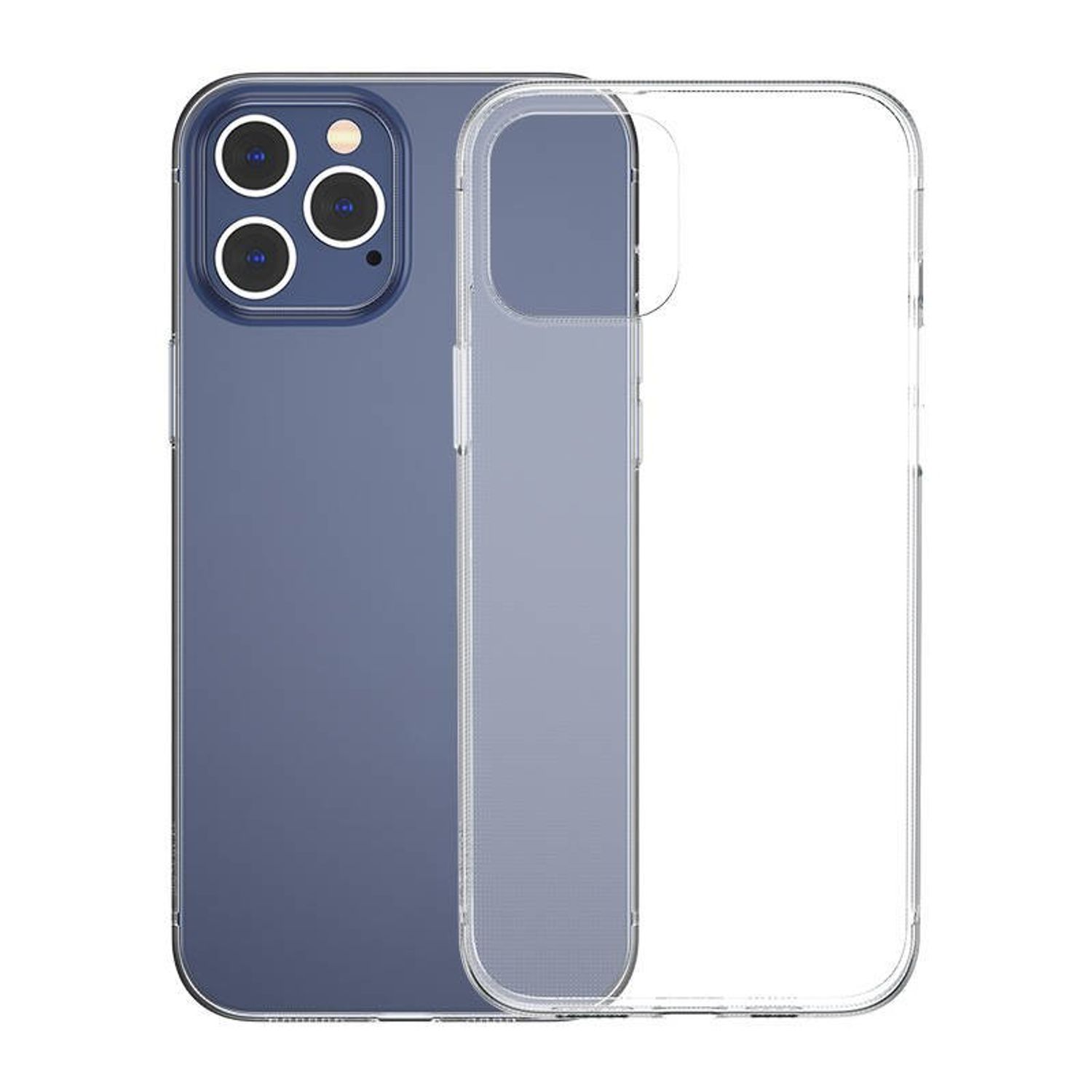 Husa pentru Apple iPhone 12 Pro Max, Baseus Simplicity, Transparent, 6.7 inch fotografia produsului