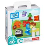 Set de constructie MegaBloks cu animale 40 piese fotografia produsului