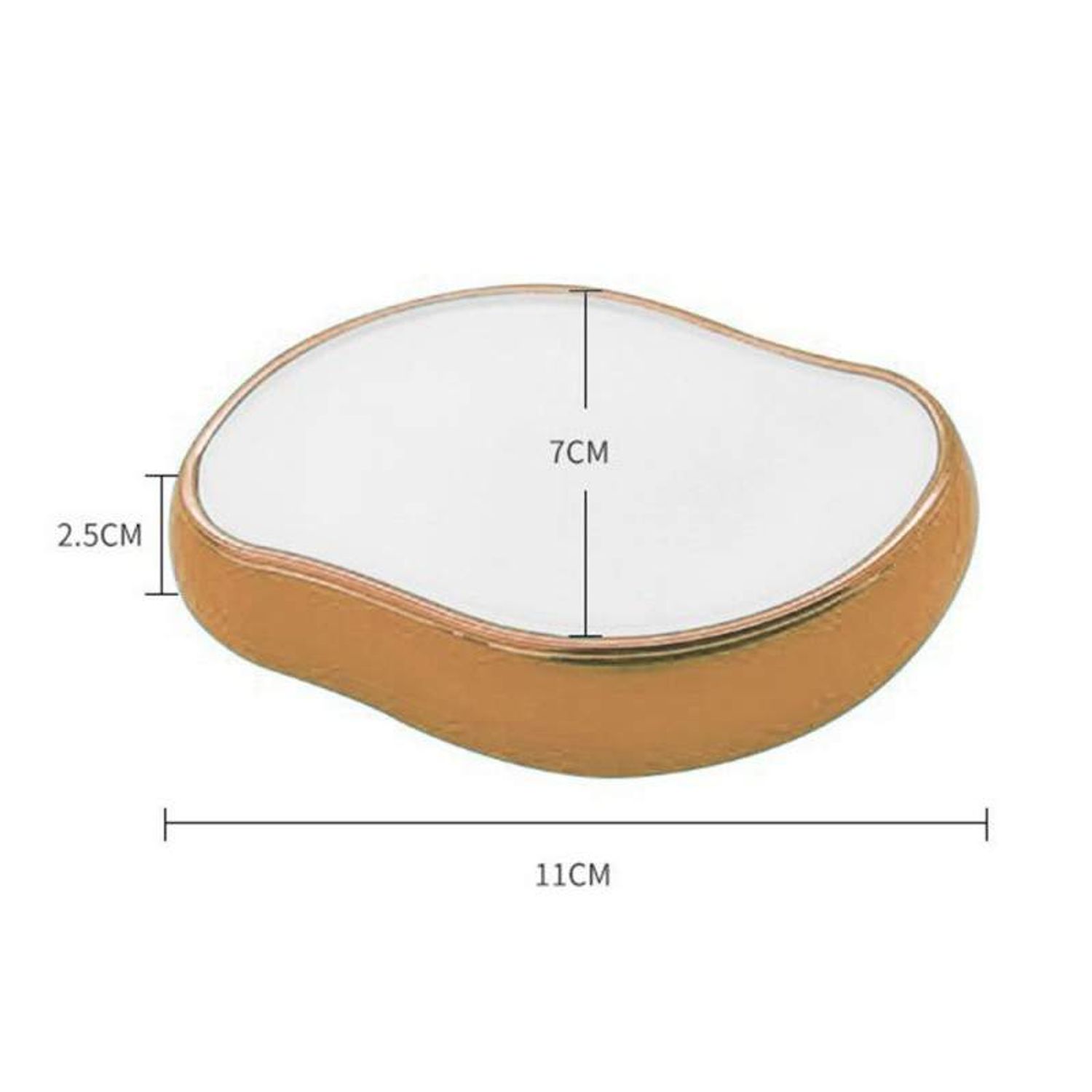 Dispozitiv de Epilare prin Frecare SIKS, Portabil, Reutilizabil, Fara Durere, Cristal, Bronz fotografia produsului View 4 L