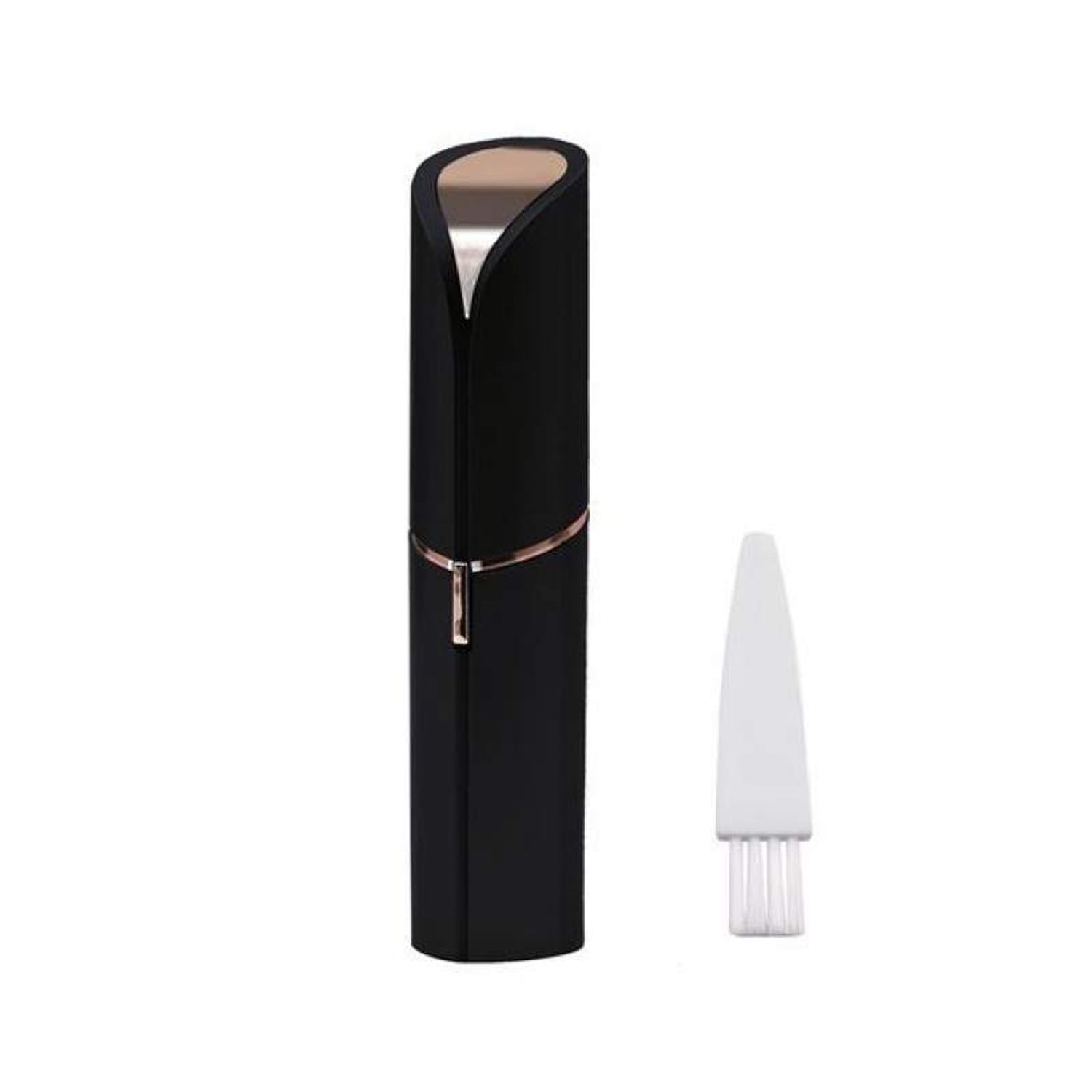 Epilator facial SIKS® portabil, portabil, cu perie de curatare, 1 x baterie AA, negru fotografia produsului