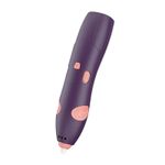 Creion pentru Desene 3D SIKS, Graffiti, Pictura, Incarcare USB, Rezerve Filament Incluse, Viteza Reglabila, Mov fotografia produsului