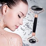 Set rola Onix si Opal SIKS Masaj Facial si Corporal, Efect de Intinerire a Pielii si Drenaj Limfatic, Alba Opal, Negru fotografia produsului View 4 S