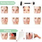 Set rola Onix si Opal SIKS Masaj Facial si Corporal, Efect de Intinerire a Pielii si Drenaj Limfatic, Alba Opal, Negru fotografia produsului View 5 S