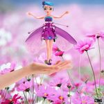 Papusa Tip Zana Zburatorare SIKS, Senzor Pentru Coordonarea Miscarilor, Incarcare USB, Dimensiuni 19x6.5 cm, Mov fotografia produsului View 2 S