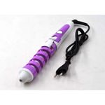 Ondulator ceramic SIKS&reg; pentru bucle, design ergonomic, mov fotografia produsului View 5 S