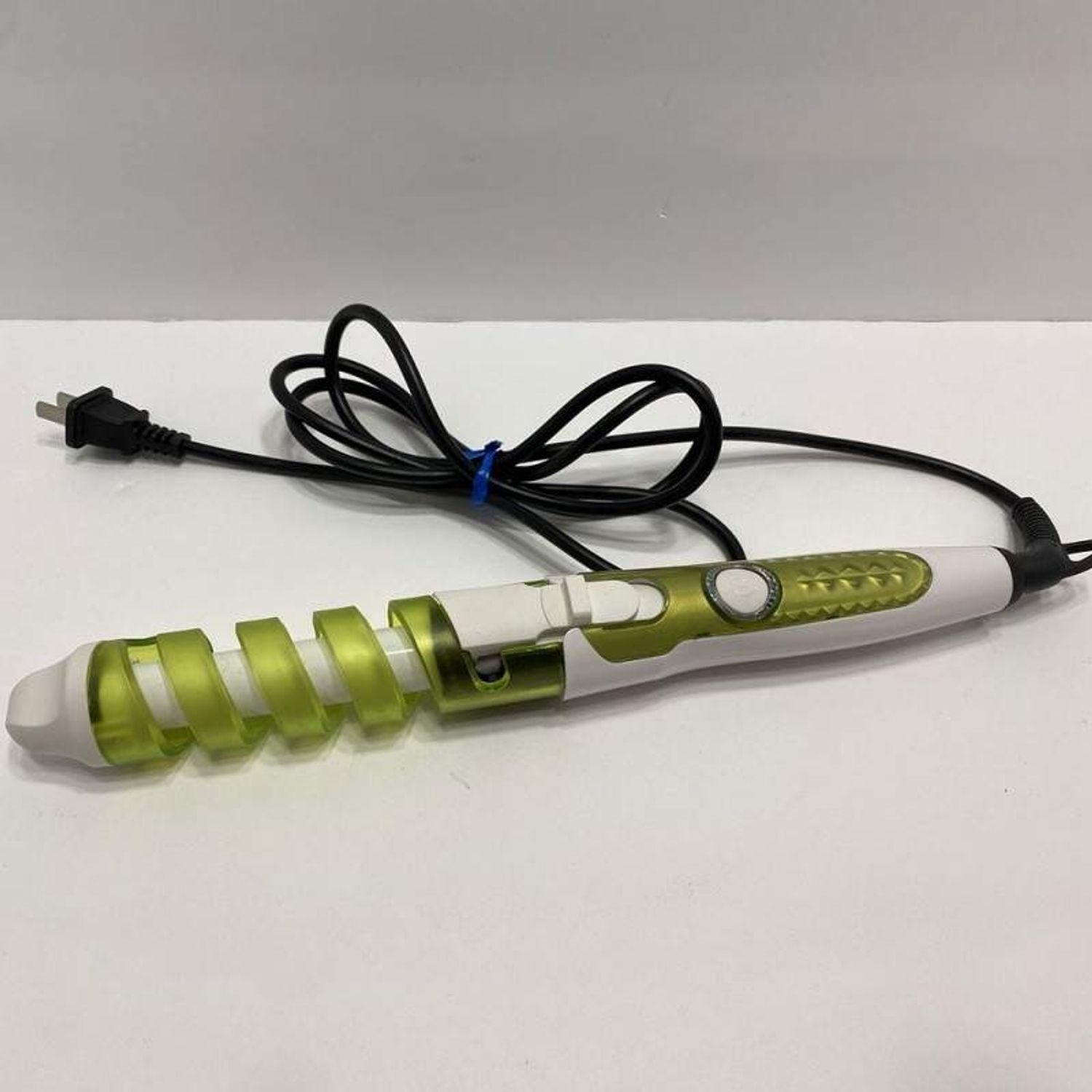 Ondulator ceramic SIKS&reg; pentru bucle, design ergonomic, verde fotografia produsului View 2 L