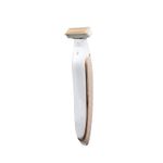 Epilator hipoalergenic SIKS&reg; Corporal cu led si 4 capete de schimb, alb fotografia produsului