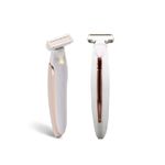 Epilator hipoalergenic SIKS&reg; Corporal cu led si 4 capete de schimb, alb fotografia produsului View 2 S