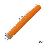 Set 10 Bigudiuri SIKS, aplicare pe parul umed/uscat, flexibile, numarul 1, culoarea Portocaliu fotografia produsului View 2 S