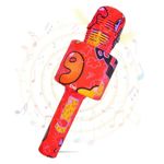 Microfon Wireless Karaoke SIKS, LY100, M2, Pentru Copii, Model Grafitti, IOS, Android, Tableta, PC, Bluetooth, USB fotografia produsului View 3 S