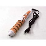Ondulator ceramic SIKS&reg; pentru bucle, design ergonomic, portocaliu fotografia produsului View 2 S