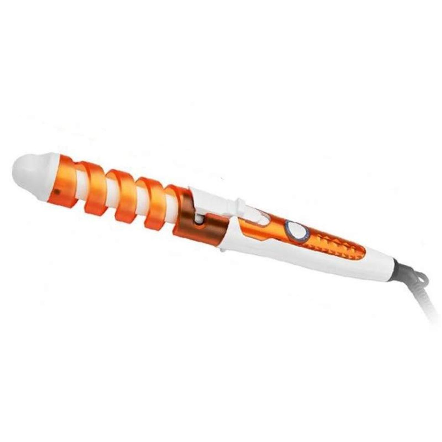 Ondulator ceramic SIKS&reg; pentru bucle, design ergonomic, portocaliu fotografia produsului