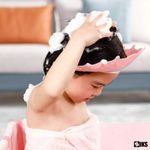 Casca De Protectie SIKS Pentru Cap, Ochi Si Urechi Pentru Baie Bebelusi, Reglabila, Silicon/Plastic, Roz fotografia produsului View 2 S