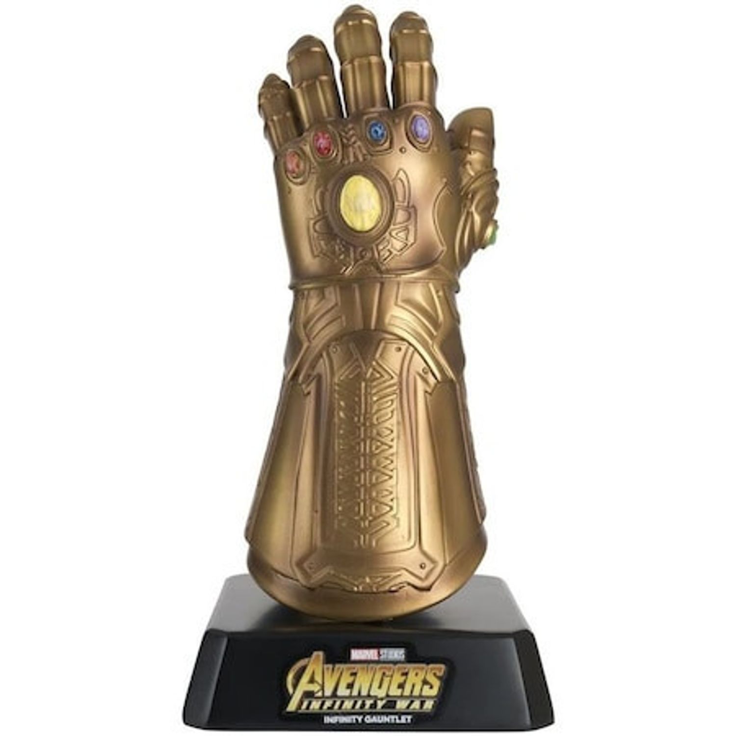 Figurina Mini replica Eaglemoss Marvel: Avengers - Thanos' Infinity Gauntlet, Hero Collector Museum, 20cm fotografia produsului