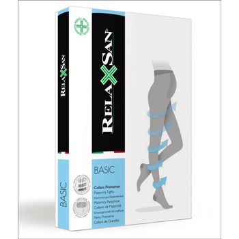 Ciorapi Compresivi Gravide Medicinali Relaxsan 790, Tip Pantalon 12-17mm Hg, 70 DEN, Negru, 3