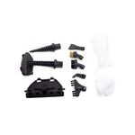 Mop cu aburi Daewoo DMO160, 1500 W, 0.4 L, recipient detergent, accesorii incluse, Alb fotografia produsului View 5 S