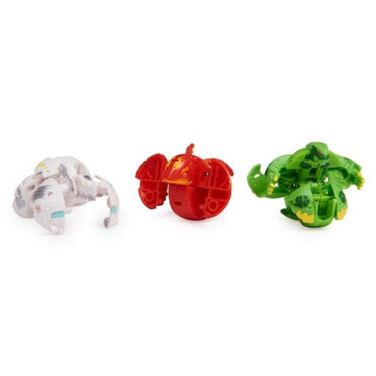 Set 3 Figurine Bakugan Evolutions Starter Pack Gillator Ultra, Wrath si Warrior Whale fotografia produsului View 4 L
