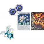 Figurina Bakugan Evolutions Platinum Series, Blitz Fox, Albastru-Transparent, 6 cm fotografia produsului View 7 S