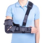 Orteza de incheietura mainii mana cot fixa Triamed, TRIAFIX ELBOW, Negru, 5, Stang fotografia produsului