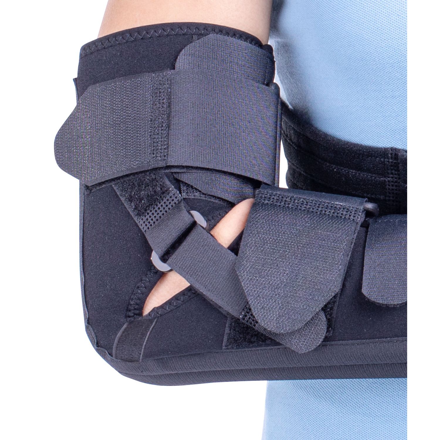 Orteza de incheietura mainii mana cot fixa Triamed, TRIAFIX ELBOW, Negru, 5, Stang fotografia produsului View 2 L