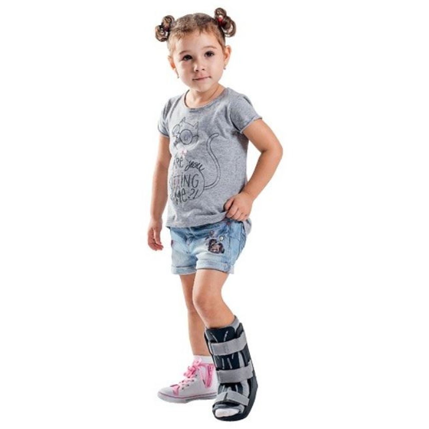 Orteza de gleznă fixa pentru copii, Triamed WALKERFIX JUNIOR, SRT 330, Negru, S fotografia produsului View 2 L