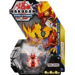 Figurina Bakugan Evolutions Platinum Series, Dragonoid, Rosu-Transparent, 7 cm fotografia produsului