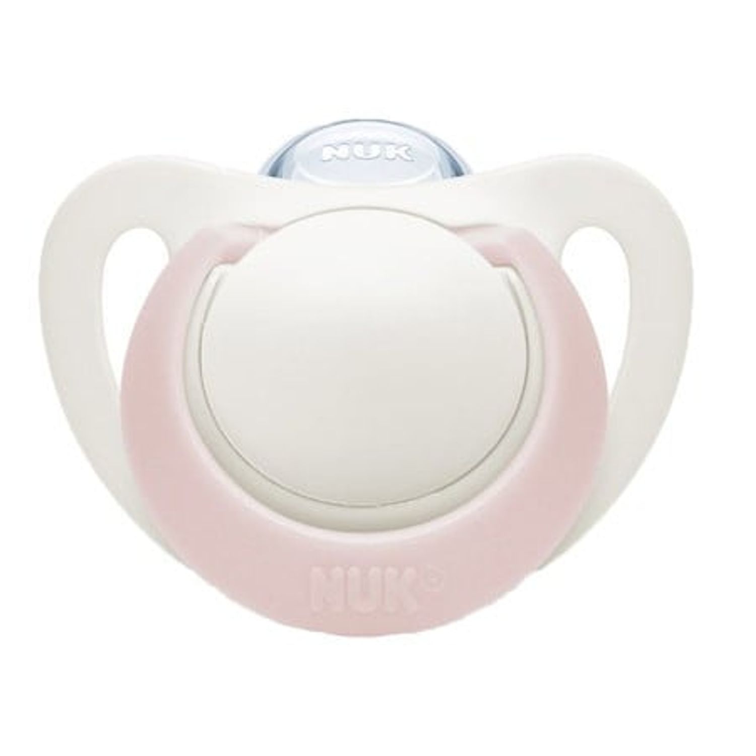 Set 2 suzete ortodontice din silicon 0-6 luni Nuk Genius 730046-2, Multicolor fotografia produsului View 4 L