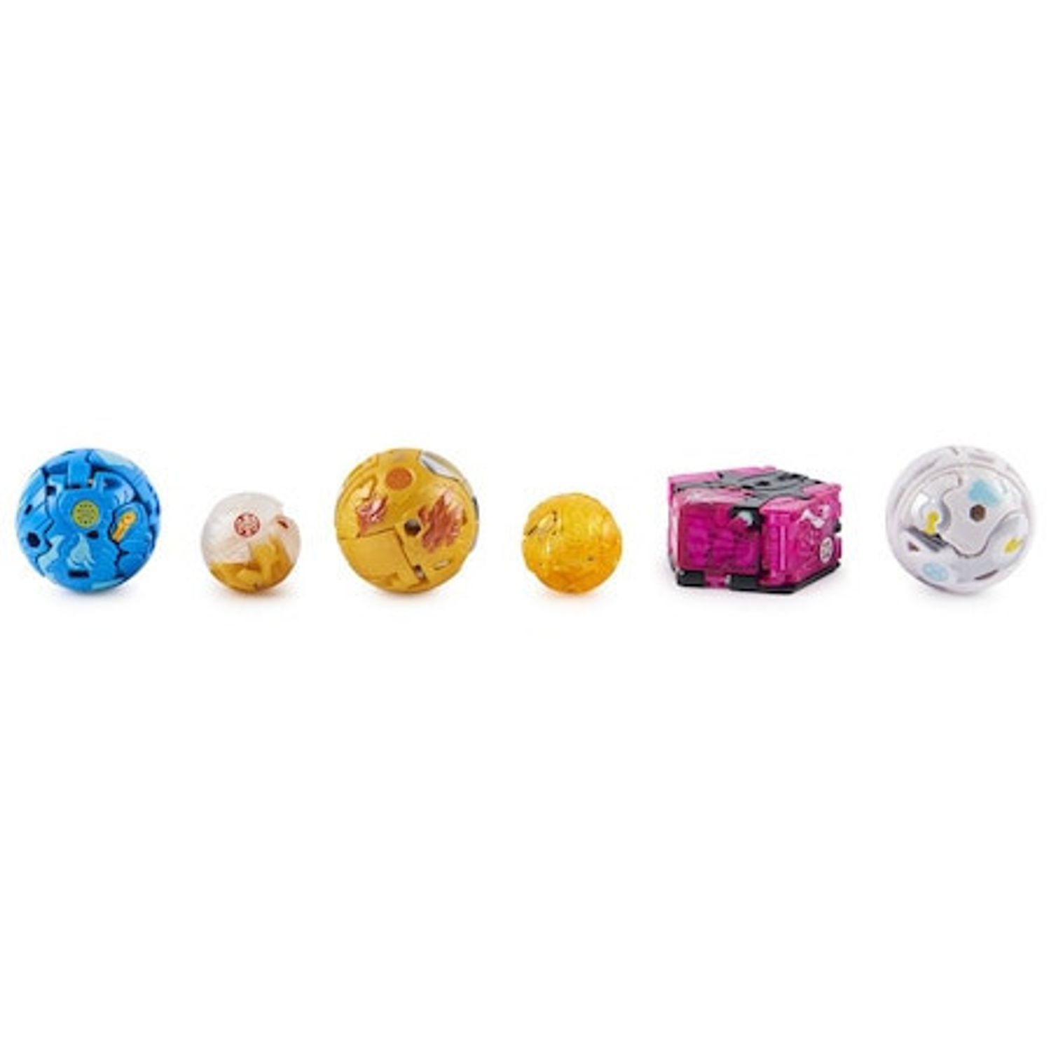 Set 6 figurine Bakugan Evolutions Battle Strike Pack, Neo Trox, Amphrog, 7 cm fotografia produsului View 4 L