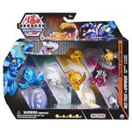 Set 6 figurine Bakugan Evolutions Battle Strike Pack, Neo Trox, Amphrog, 7 cm fotografia produsului