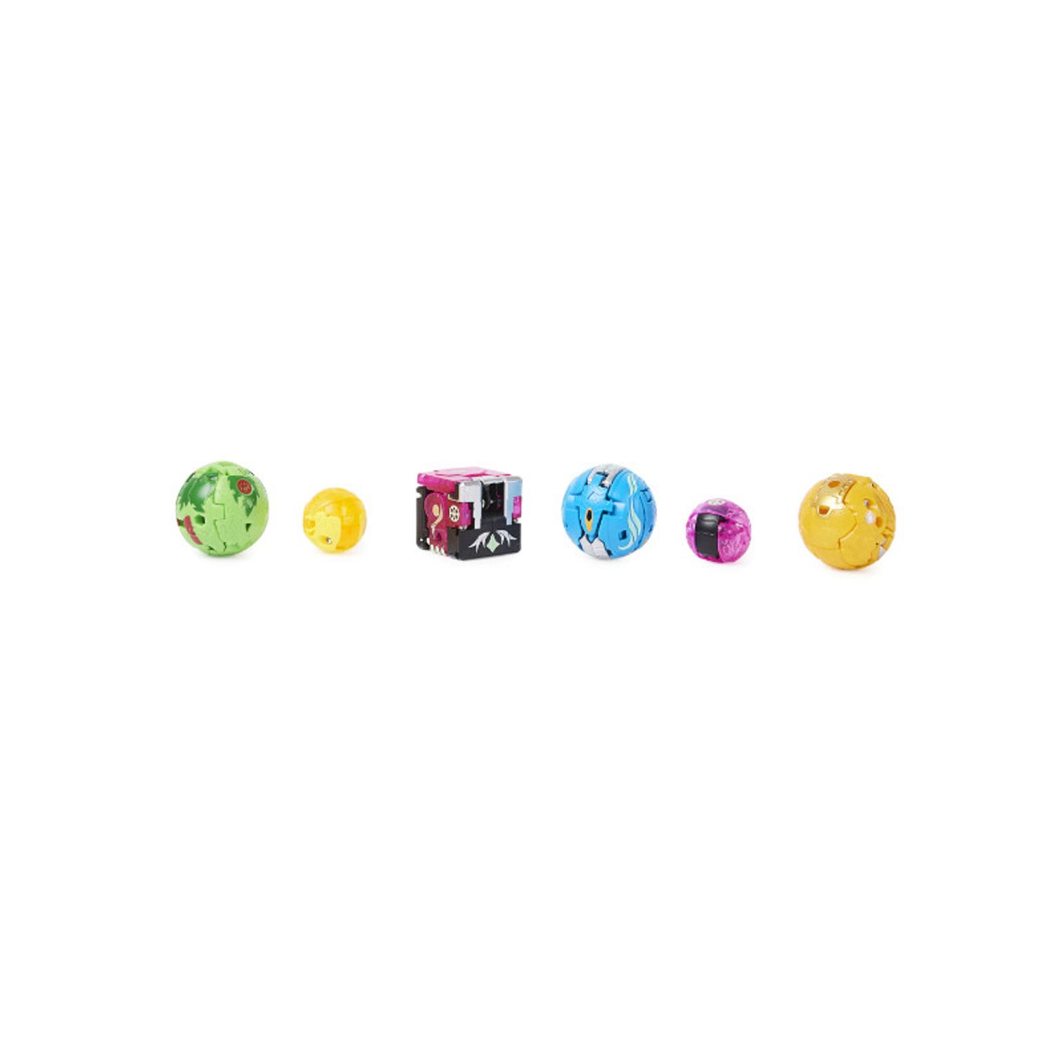 Set 4 Figurine Bakugan Evolutions Battle Strike Pack, Nillious si Titan King fotografia produsului View 3 L