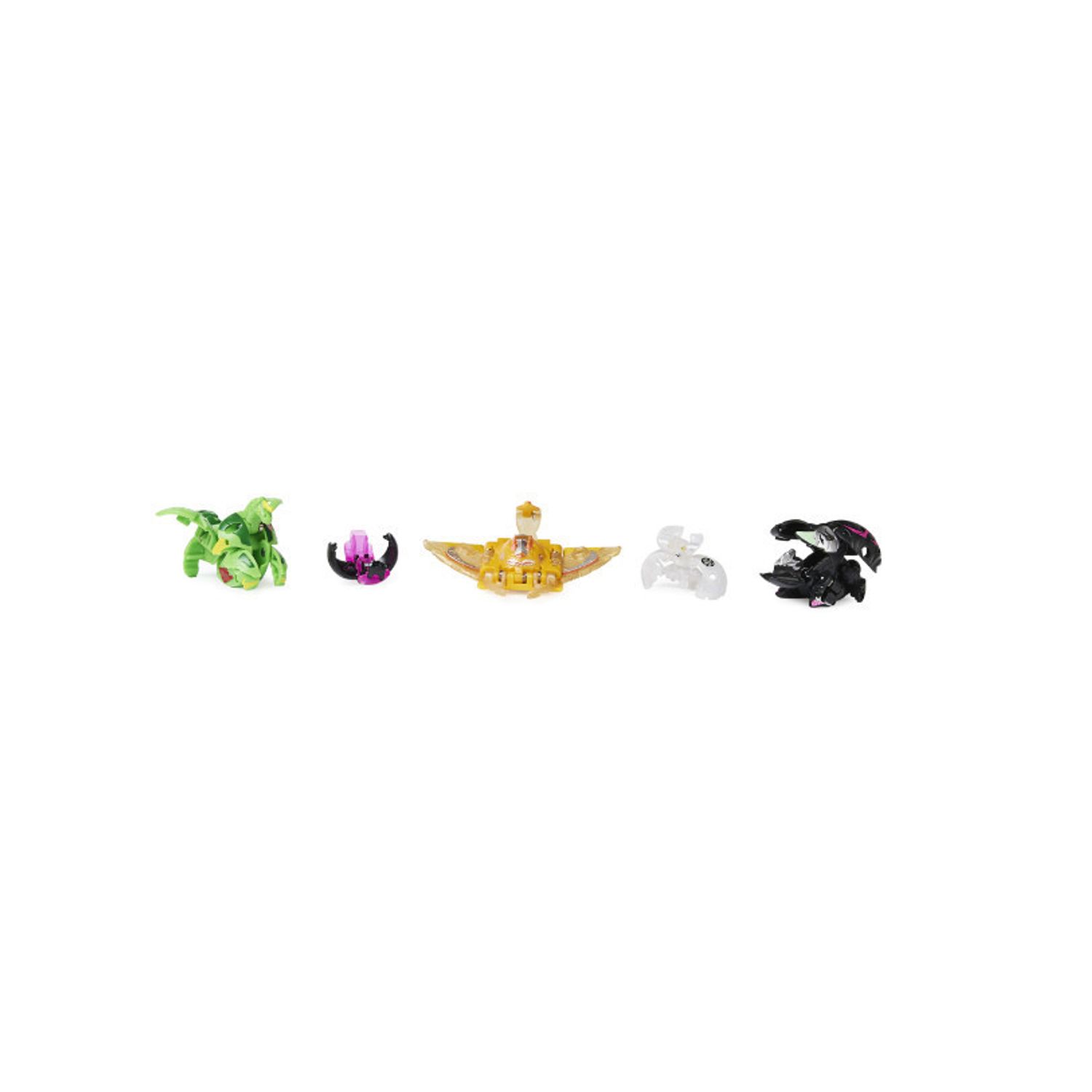 Set 4 Figurine Bakugan Evolutions Battle Strike Pack, Blitz Fox si Stingzer fotografia produsului View 8 L