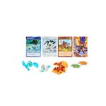 Figurina Bakugan Evolutions - Platinum Powerup, Colossus, Riptide si Siphon fotografia produsului View 3 S