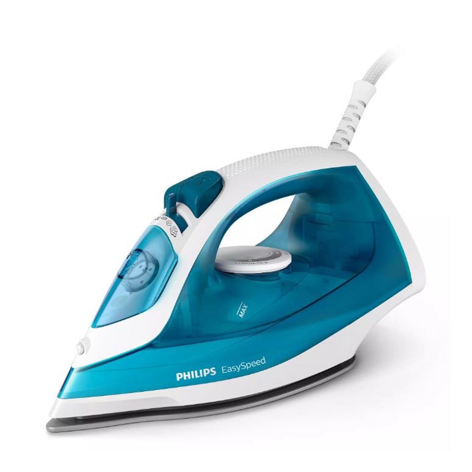 Fier de calcat cu abur Philips GC1744/20, 2000 W, Rezervor 220 ml, Albastru fotografia produsului
