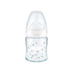 Biberon Nuk First Choice Plus Sticla 120 Ml Tetina Silicon M 0-6 luni Alb fotografia produsului