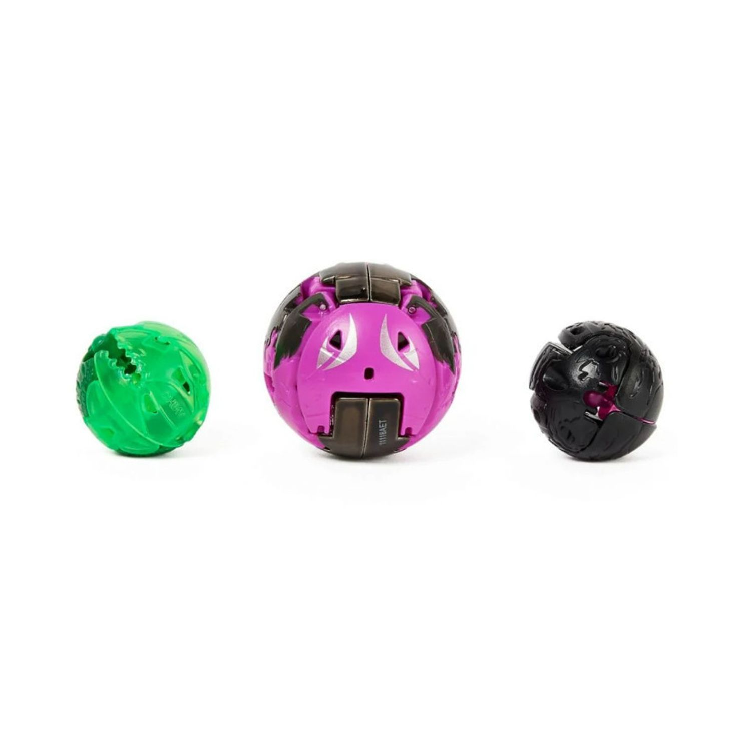Set 3 figurine Bakugan Evolutions Platinum Power Up, Blitz Fox, Mov, 7 cm fotografia produsului View 8 L