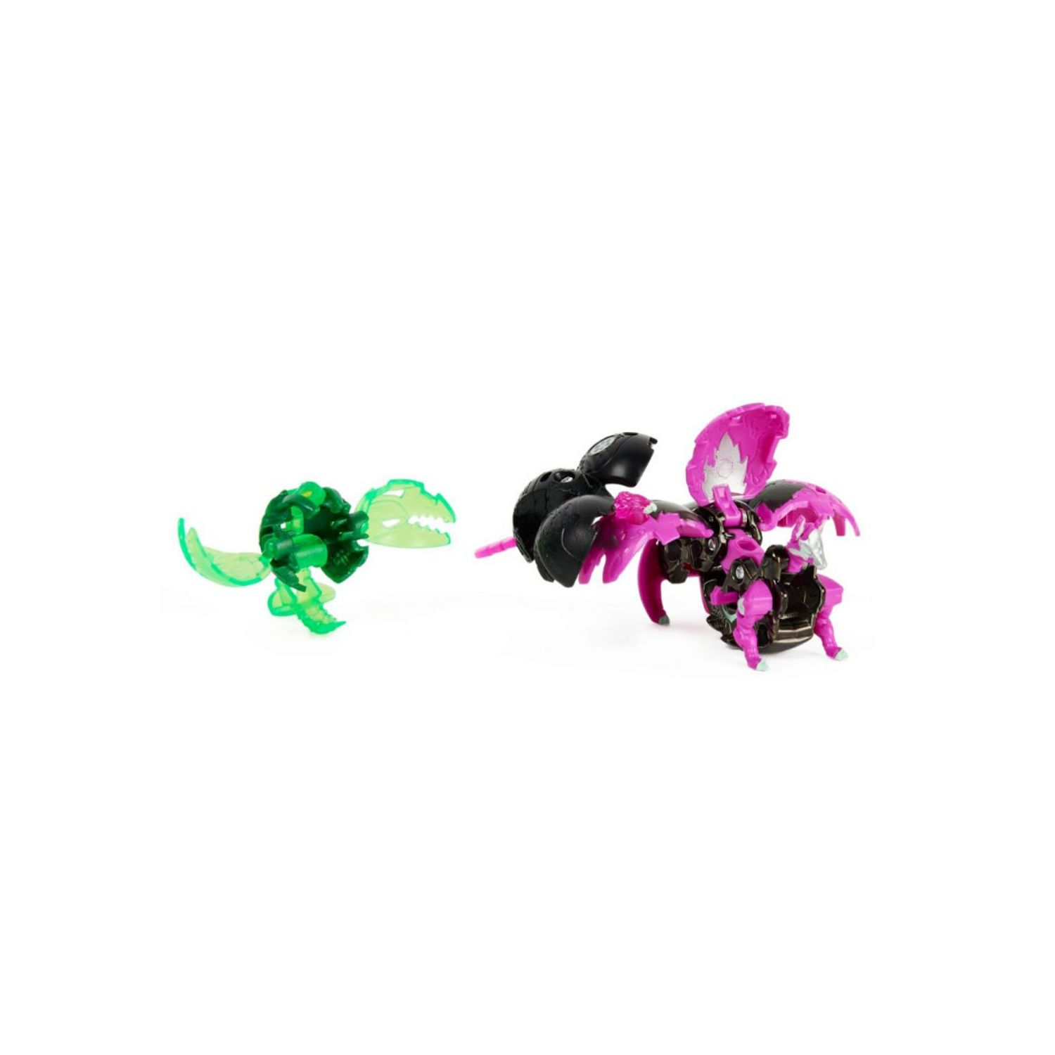 Set 3 figurine Bakugan Evolutions Platinum Power Up, Blitz Fox, Mov, 7 cm fotografia produsului View 9 L