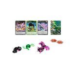 Set 3 figurine Bakugan Evolutions Platinum Power Up, Blitz Fox, Mov, 7 cm fotografia produsului View 12 S