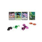 Set 3 figurine Bakugan Evolutions Platinum Power Up, Blitz Fox, Mov, 7 cm fotografia produsului View 6 S