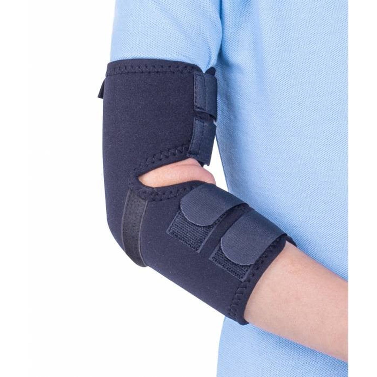 Orteza de cot mobila, pentru copii, Triamed, Elbow Flex Junior, Negru, 1 fotografia produsului View 2 L
