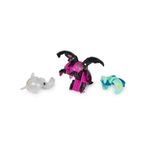 Set 3 figurine Bakugan Evolutions Platinum Power Up, Neo Pegatrix, 7 cm fotografia produsului View 3 S