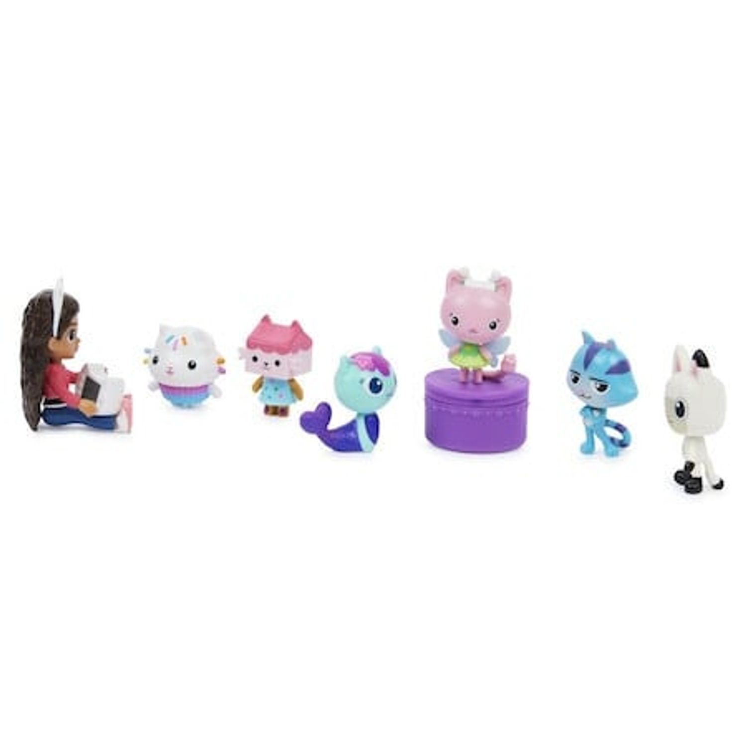 Set 8 figurine interactive Spin Master, Gabby's Dollhouse de luxe, 7 cm fotografia produsului View 2 L
