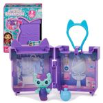 Set casuta/figurina MerCat, Spin Master, Gabby's Dollhouse, 3 ani+, Mov fotografia produsului View 4 S